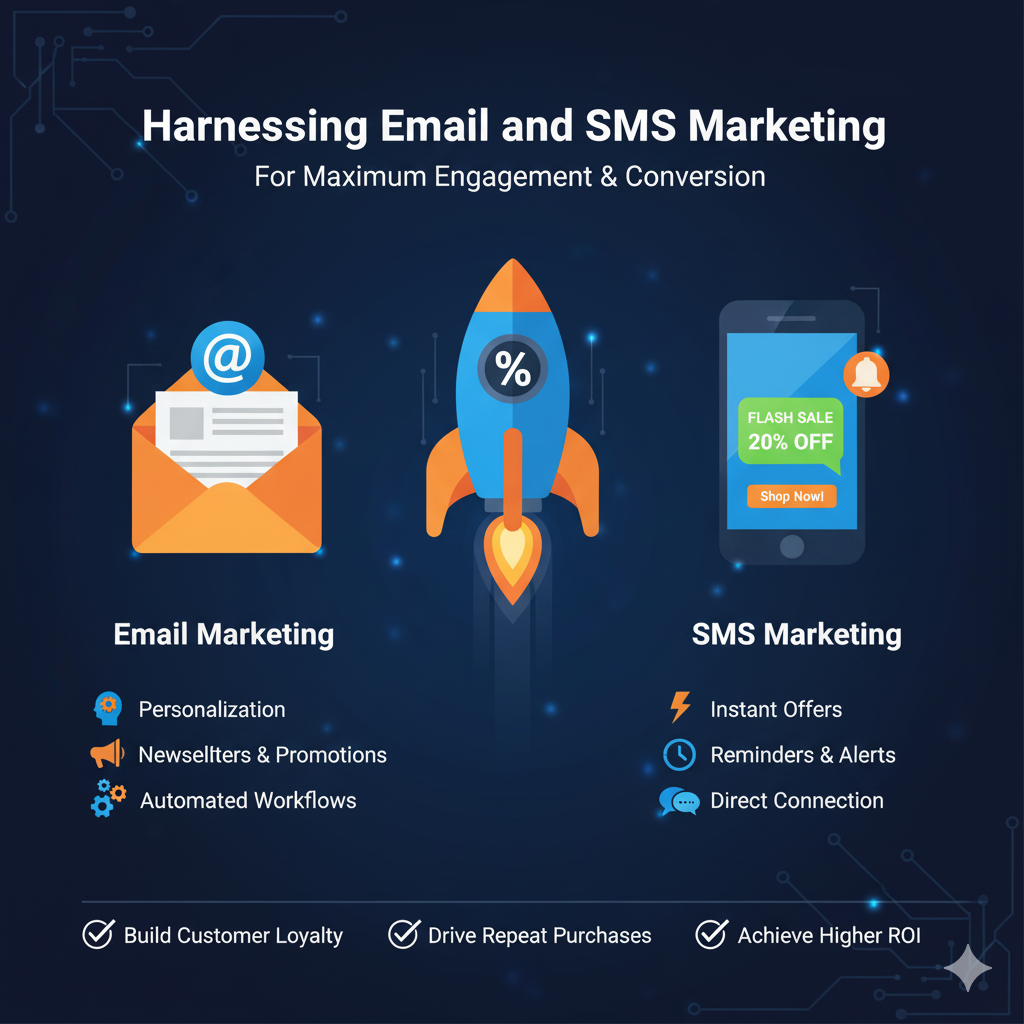 Harnessing Email and SMS Marketing for Maximum Engagement